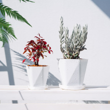 Good quality outdoor indoor garden modern flower pots planters large plastic flower plants pots for plants